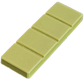 Barre chocolat blanc-thé matcha