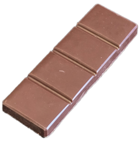 Barre chocolat noir-éclats de fèves de cacao