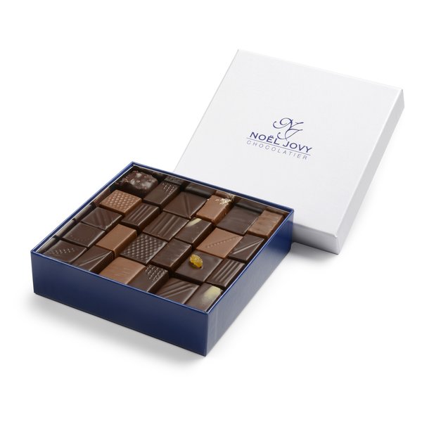 Chocolat Noël entreprise - Chocolat artisanal à personnaliser - Chocolat  haut de gamme.